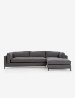 Fritzie Sectional Sofa -Lulu Andgeorgia Shop fritzie right facing sectional charcoal 1