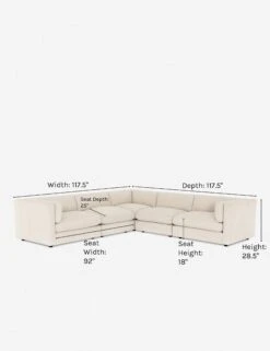 Gennie Corner Sectional Sofa -Lulu Andgeorgia Shop gennie corner sectional sofa