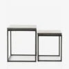 Ginette Nesting Side Tables -Lulu Andgeorgia Shop ginette nesting end tables gray 3 1564991625 1