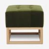 Grasmere Ottoman By Ginny Macdonald -Lulu Andgeorgia Shop grasmere ottoman velvet jade 4