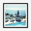 Relaxing At Lake Tahoe Photography Print By Slim Aarons