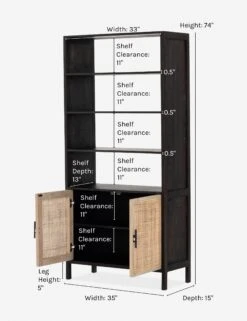 Hannah Bookcase -Lulu Andgeorgia Shop hannah bookcase