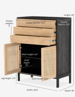 Hannah Dresser -Lulu Andgeorgia Shop hannah dresser black