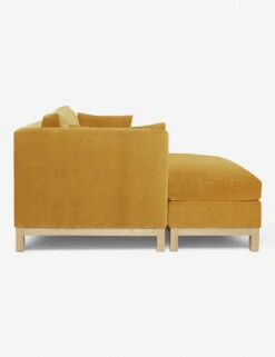 Hollingworth Sectional Sofa By Ginny Macdonald -Lulu Andgeorgia Shop hollingsworth sectional velvet golden rod 3 rtf 1