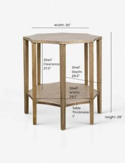 Ivone Side Table -Lulu Andgeorgia Shop ivone washed walnut 37cd35fa c4c6 418a bc67 dd6be48fe9c6