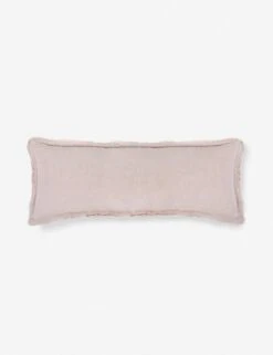 Laurel Stonewashed Linen Lumbar Pillow By Pom Pom At Home