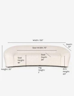 Josephine Sofa -Lulu Andgeorgia Shop josephine sofa