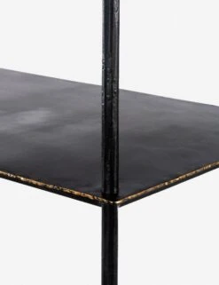 Kirby Bookcase -Lulu Andgeorgia Shop kirby bookshelf rubbed black 2