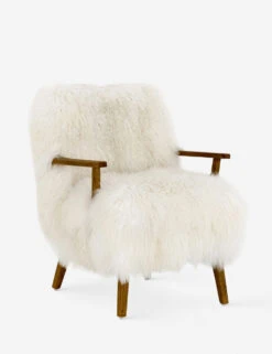 Kora Accent Chair -Lulu Andgeorgia Shop kora armchair mongolia cream fur 1564991625 1 2d36324c 2249 4160 b871 276866e99c8f