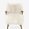 Kora Accent Chair -Lulu Andgeorgia Shop kora armchair mongolia cream fur 2 1564991625 1 251d11f5 650f 4b3c be66 feb10c90389d