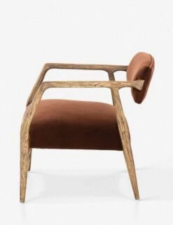 Larabee Accent Chair -Lulu Andgeorgia Shop larabee arm chair burnt auburn 3 1 1 1 9ef40892 ff2f 4842 8c85 27718abd5c8d