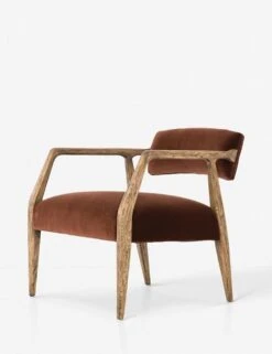 Larabee Accent Chair -Lulu Andgeorgia Shop larabee arm chair burnt auburn 8 1 1 67fd3ba3 33f3 4193 b44e 4b5ab744b407