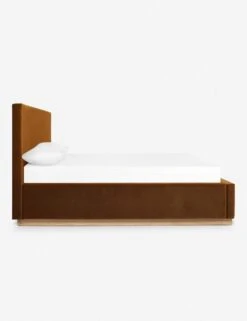 Lockwood Bed By Ginny Macdonald -Lulu Andgeorgia Shop lockwood bed velvet cognac 5