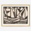 Japanese Woodcuts - Boats Print -Lulu Andgeorgia Shop lulu 20 0022