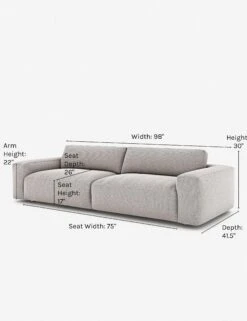 Mackenzie Sofa -Lulu Andgeorgia Shop mackenzie sofa ash