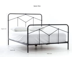 Maddie Bed -Lulu Andgeorgia Shop maddiequeendimensions 1