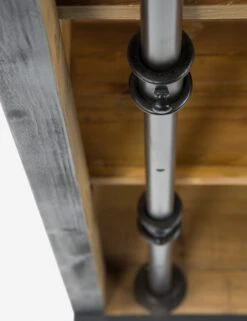 Mallory Bookcase With Ladder -Lulu Andgeorgia Shop mallory bookcase with ladder black 6