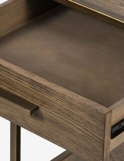 Mariam Nightstand -Lulu Andgeorgia Shop mariam nightstand dark hazel 2