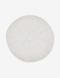 Monroe Velvet Round Pillow -Lulu Andgeorgia Shop monroe velvet round pillow oyster 2004 829edc8d d419 4681 a444 4b03b1716546