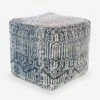 Sappho Square Pouf -Lulu Andgeorgia Shop nbpf003 181818