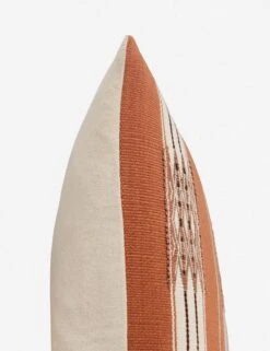 Malva Lumbar Pillow, Rust -Lulu Andgeorgia Shop ngw02 plc102299 lum dt