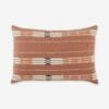 Malva Lumbar Pillow, Brick -Lulu Andgeorgia Shop ngw03 plc102300 lum fnt