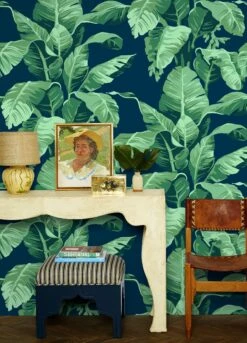 Pacifico Palm Wallpaper By Nathan Turner -Lulu Andgeorgia Shop pacifico palm removable wallpaper by nathan turner indigo 1 dbac1ed1 6a73 4eb3 9323 e9704c408add