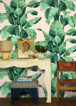 Pacifico Palm Peel + Stick Wallpaper By Nathan Turner -Lulu Andgeorgia Shop pacifico palm removable wallpaper by nathan turner peach 1 b3a7bd5d c80c 4537 b968 cfe971d17523