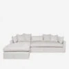 Parque Slipcover Sectional Sofa -Lulu Andgeorgia Shop parque left facing slipcover sectional 1