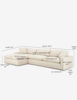 Rita Sectional Sofa -Lulu Andgeorgia Shop rita left facing sectional 2 85014deb fe1e 42b9 a4d1 4158c8d012ea