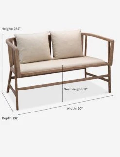 Sawni Settee -Lulu Andgeorgia Shop sawni settee