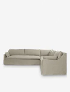 Portola Slipcover Corner Sectional Sofa -Lulu Andgeorgia Shop sundry slipcover sectional flax l0457356 4