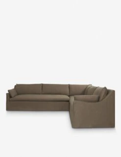 Portola Slipcover Corner Sectional Sofa -Lulu Andgeorgia Shop sundry slipcover sectional mushroom l0457357 4
