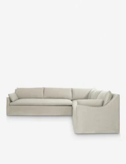 Portola Slipcover Corner Sectional Sofa -Lulu Andgeorgia Shop sundry slipcover sectional natural l0457355 4
