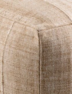 Sanji Indoor / Outdoor Square Pouf -Lulu Andgeorgia Shop udpf002 detail corner