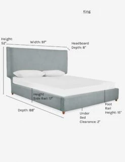 Valen Platform Bed -Lulu Andgeorgia Shop valen bed dove como 2 king 34f99dd6 ac1f 4cf0 b3d6 621e7d8d1c55