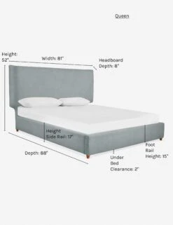 Valen Platform Bed -Lulu Andgeorgia Shop valen bed dove como 2 queen a7c6c6c3 d5ae 4db7 989a d5cdecd3c15b