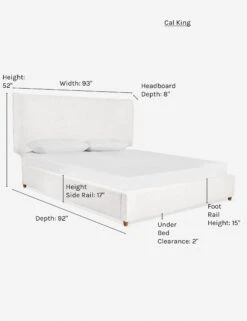 Valen Platform Bed -Lulu Andgeorgia Shop valen bed opt white lebico 2 cal king 65adcc7c b5ce 46a9 b59e 971f4160d9ac