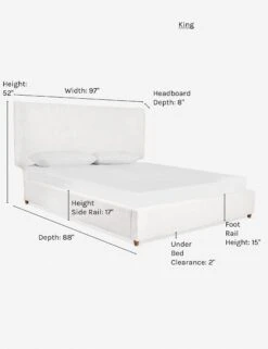 Valen Platform Bed -Lulu Andgeorgia Shop valen bed opt white lebico 2 king 8bc2a2b4 fec2 4946 9f4b 6f2c8ef202fb