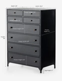 Verruca Tall Dresser -Lulu Andgeorgia Shop verruca tall dresser