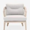Joaquin Indoor / Outdoor Accent Chair 9 Joaquin Indoor / Outdoor Accent Chair -Lulu Andgeorgia Shop web outdoor club chair taupe white 1 01