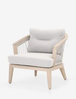 Joaquin Indoor / Outdoor Accent Chair -Lulu Andgeorgia Shop web outdoor club chair taupe white 1 02