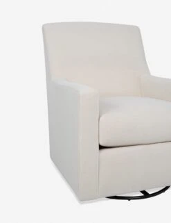 Ellia Glider Chair -Lulu Andgeorgia Shop whitegliderclose 1