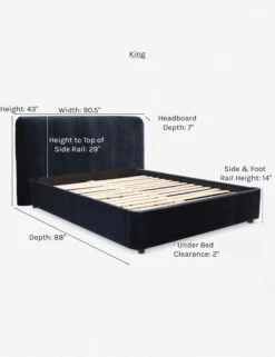 Zien Bed -Lulu Andgeorgia Shop zien mustard king dims